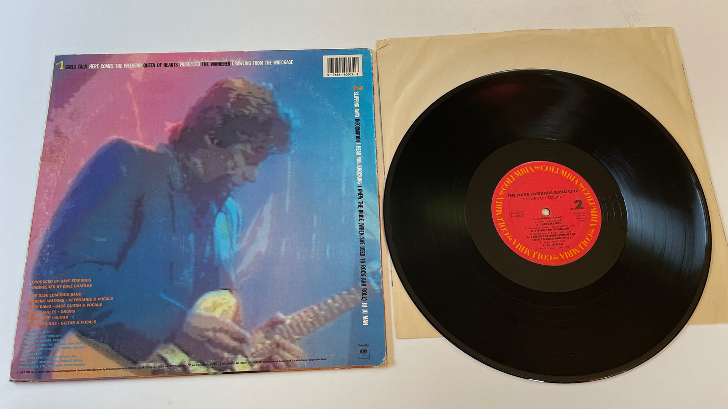 The Dave Edmunds Band I Hear You Rockin' Used Vinyl LP VG+\VG