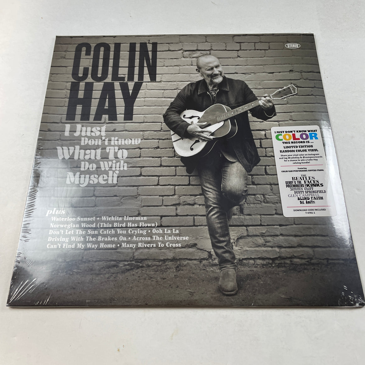 Colin Hay I Just Don't Know What To Do With Myself New Vinyl LP M\M