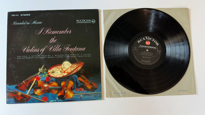 Los Violines Magicos De Villafontana I Remember The Violins Of Villa Fontana Used Vinyl LP VG+\VG