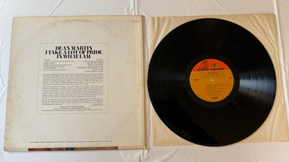 Dean Martin I Take A Lot Of Pride In What I Am Used Vinyl LP VG+\VG+