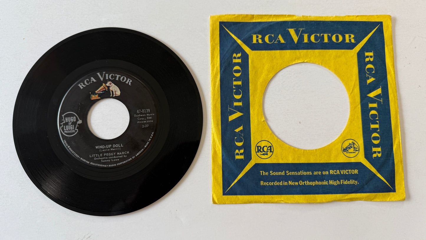 Peggy March I Will Follow Him Used 45 RPM 7" Vinyl VG+\VG