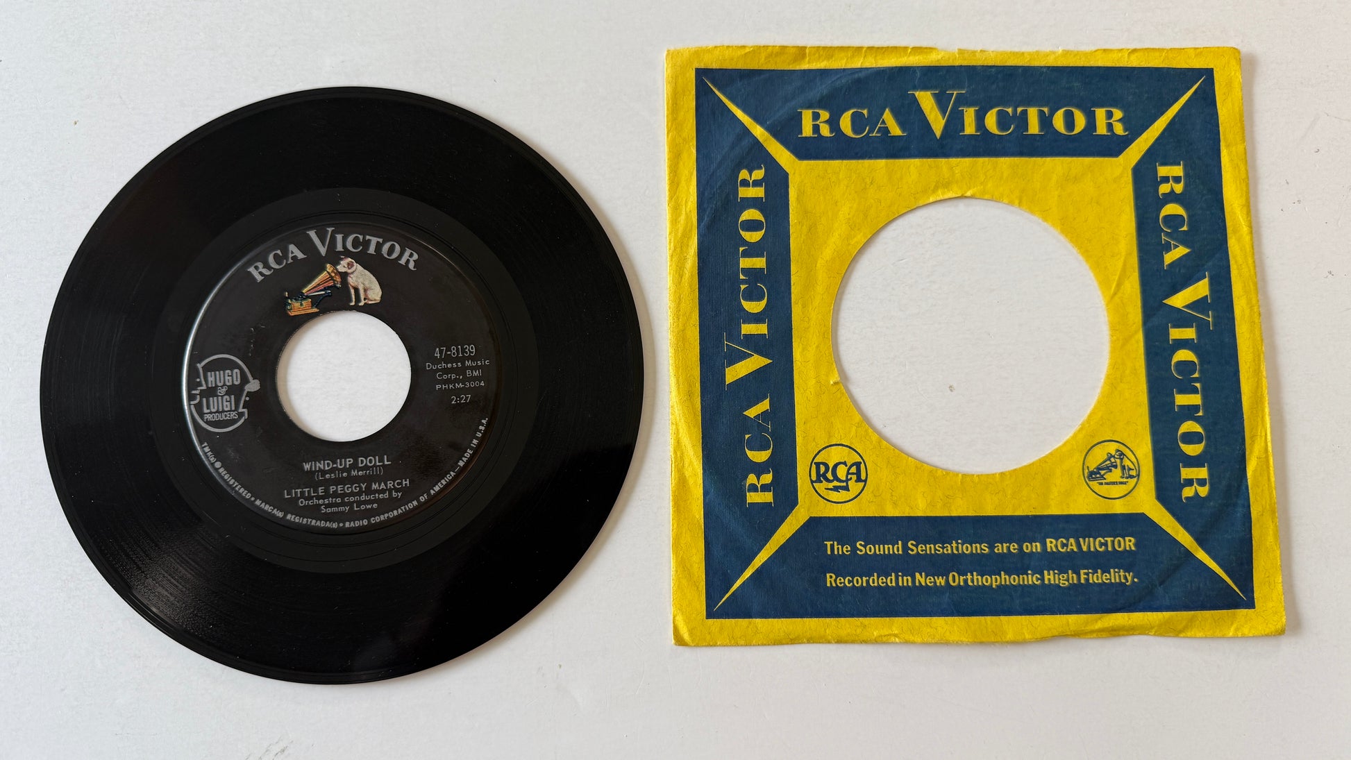 Peggy March I Will Follow Him Used 45 RPM 7" Vinyl VG+\VG