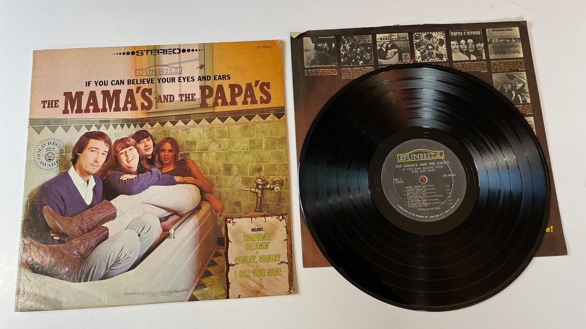 The Mamas & The Papas If You Can Believe Your Eyes And Ears Used Vinyl LP VG+\VG+