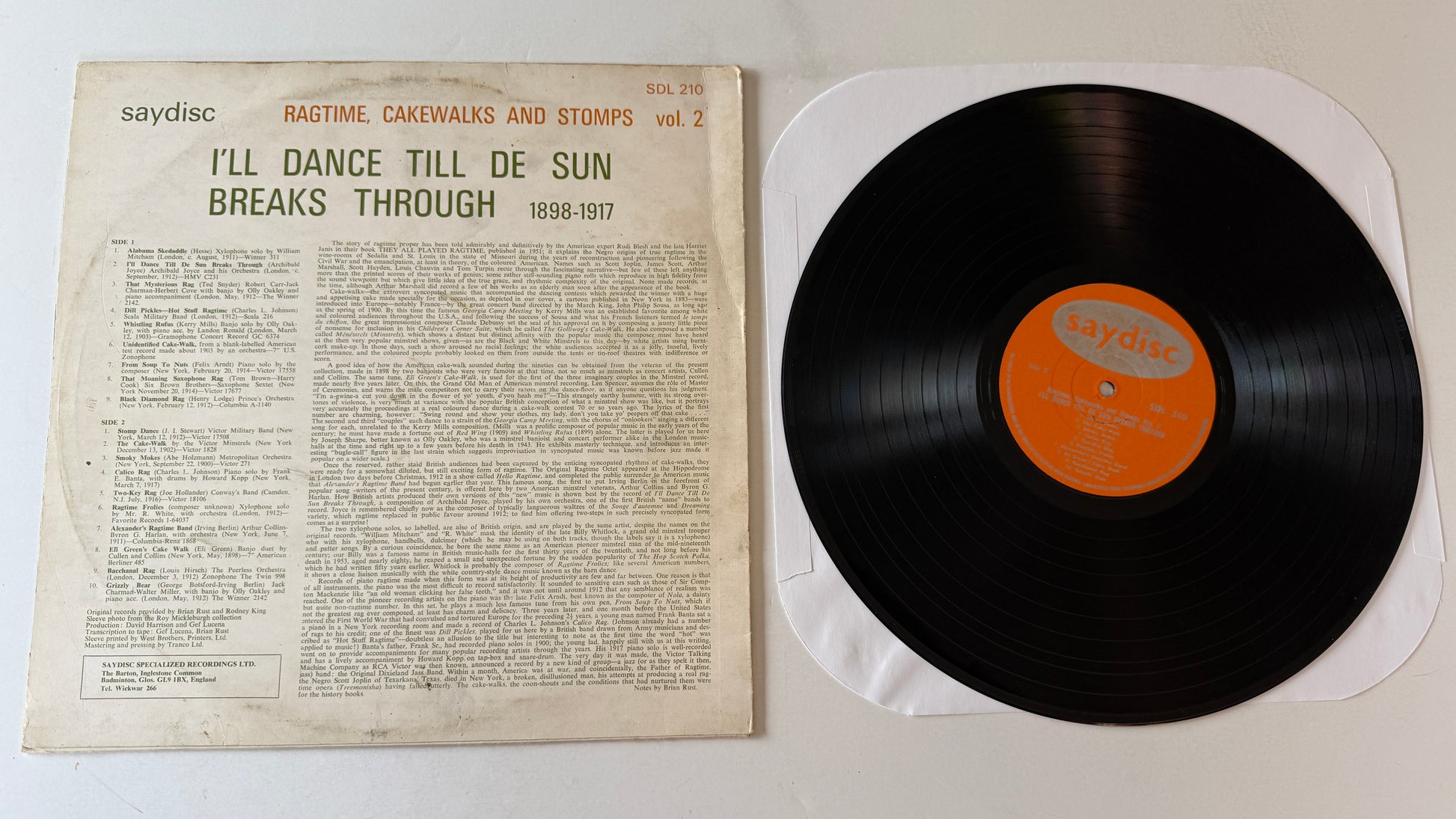 Various I'll Dance Till De Sun Breaks Through Used Vinyl LP VG+\VG