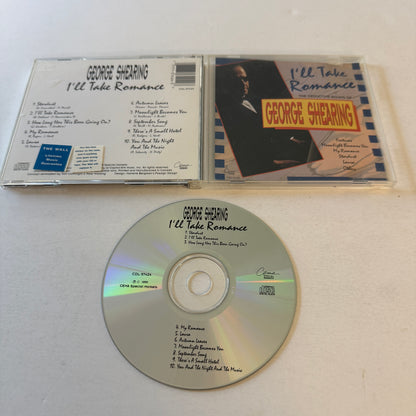 George Shearing I'll Take Romance Used CD VG+\VG+