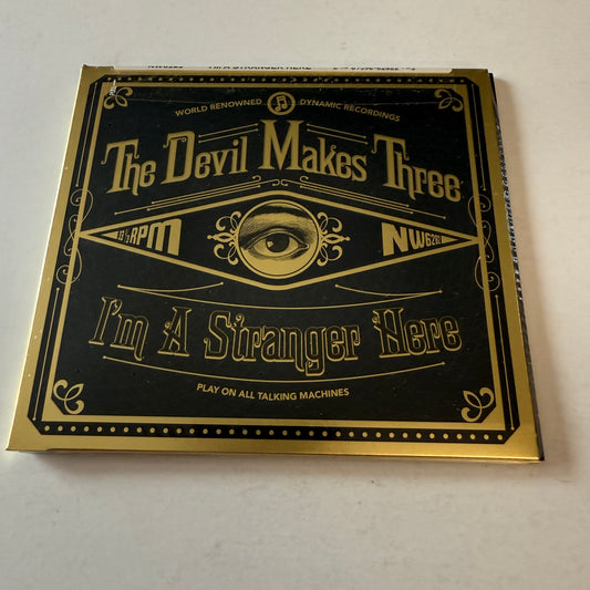 The Devil Makes Three I'm A Stranger Here New Digipak Sealed CD M\M