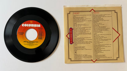 Bruce Springsteen I'm Goin' Down Used 45 RPM 7" Vinyl VG+\