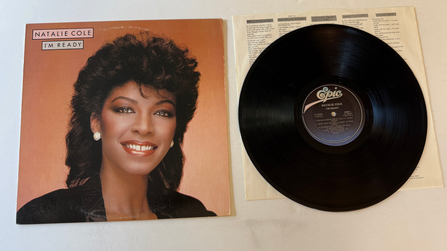 Natalie Cole I'm Ready Used Vinyl LP VG+\VG+