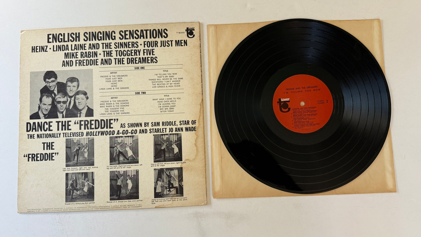 Freddie & The Dreamers I'm Telling You Now Used Vinyl LP VG+\VG