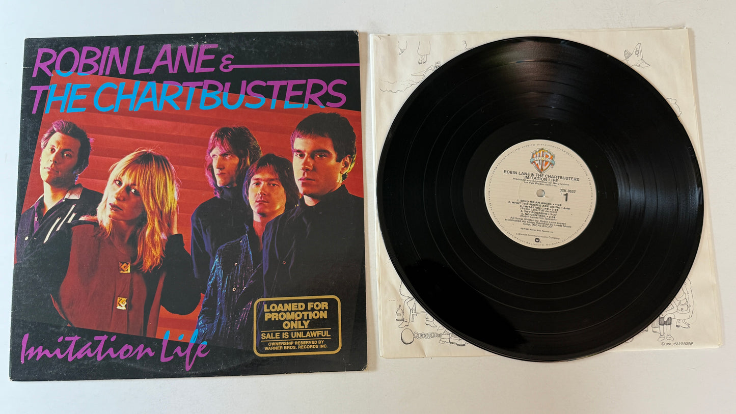 Robin Lane & The Chartbusters Imitation Life Used Vinyl LP VG+\VG