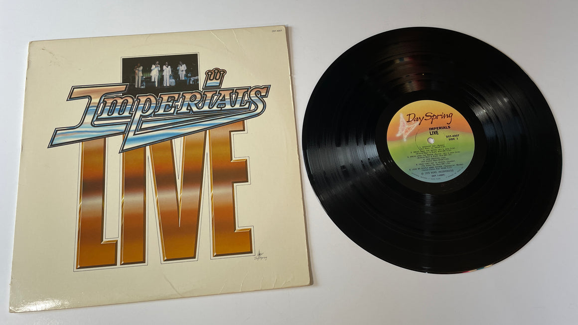 Imperials Imperials Live Used Vinyl LP VG+\VG