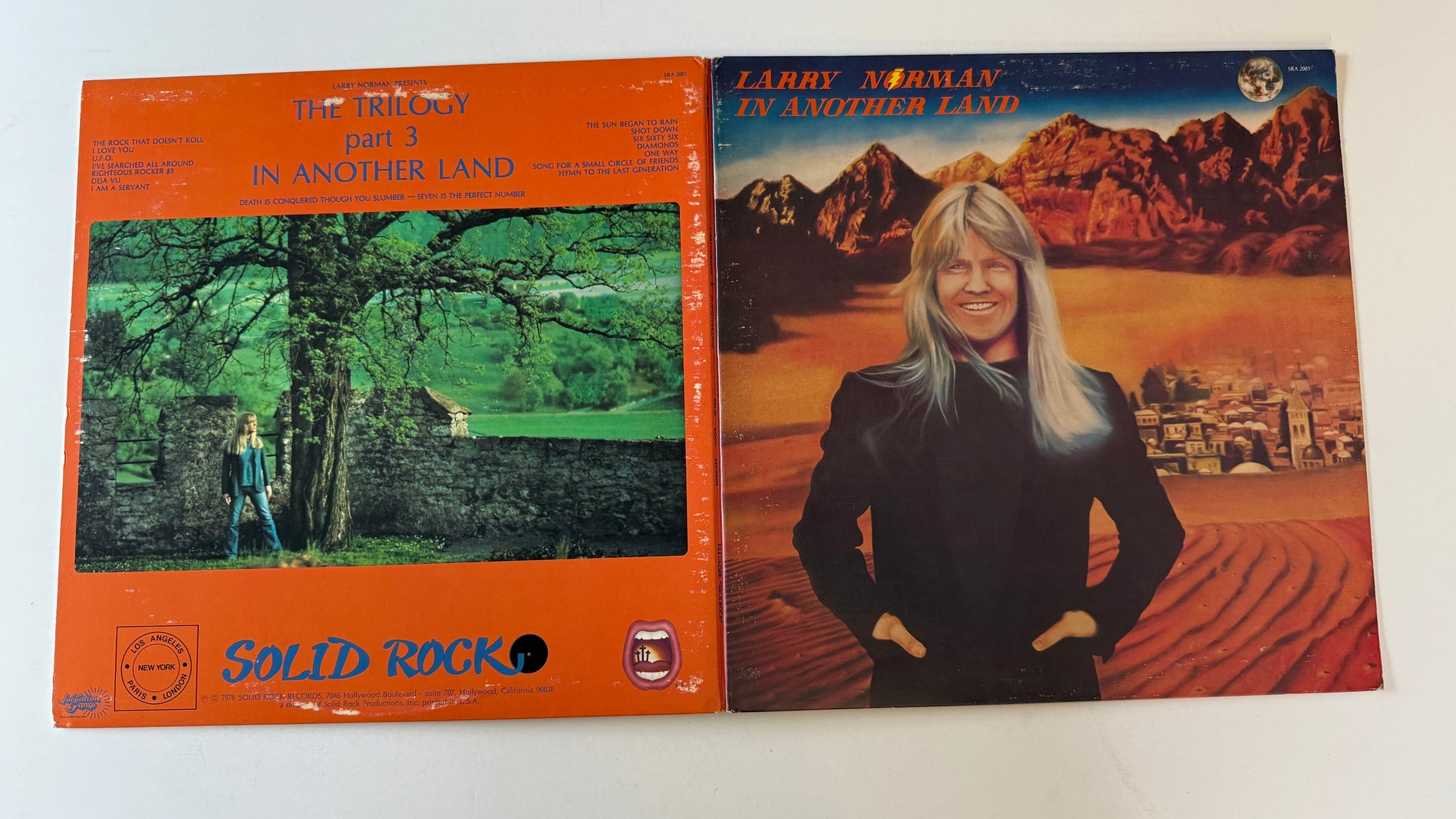 Larry Norman In Another Land Used Vinyl LP VG+\VG