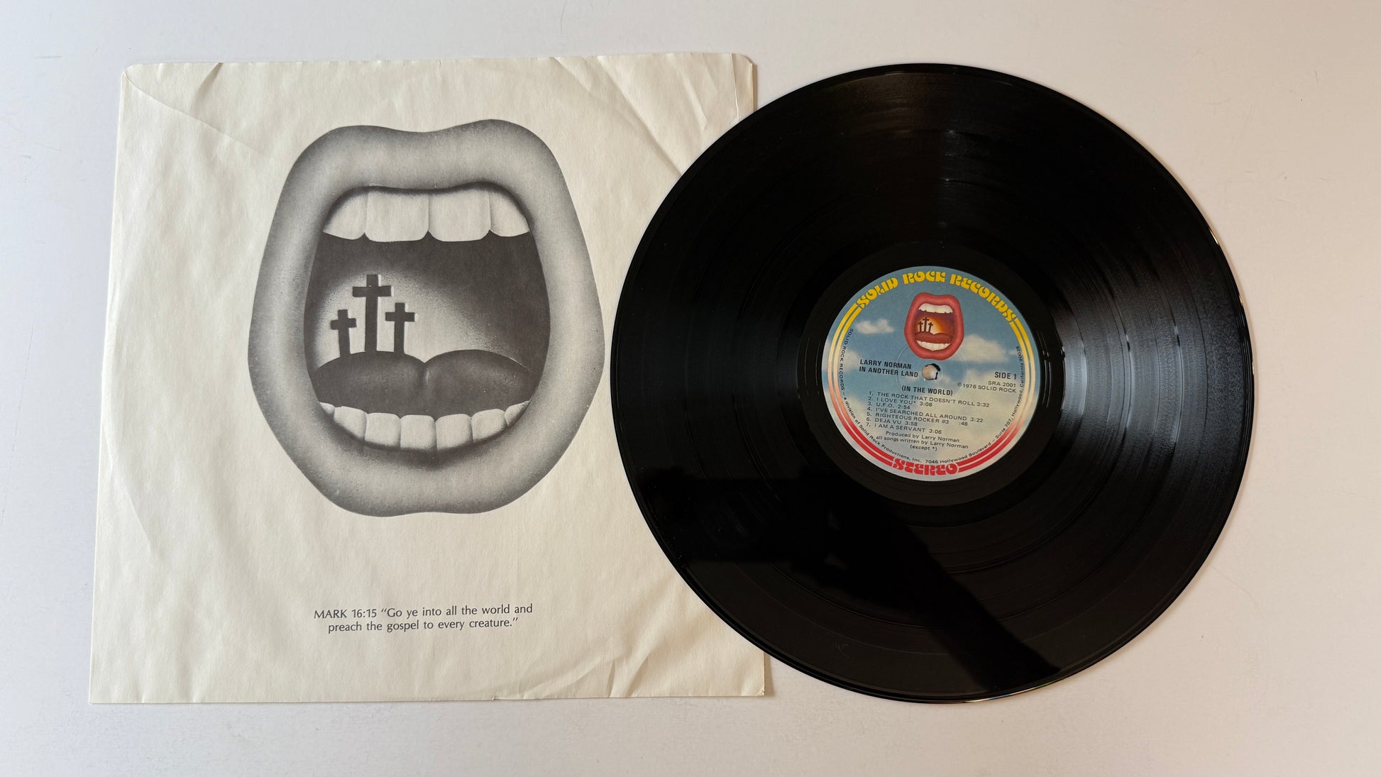 Larry Norman In Another Land Used Vinyl LP VG+\VG