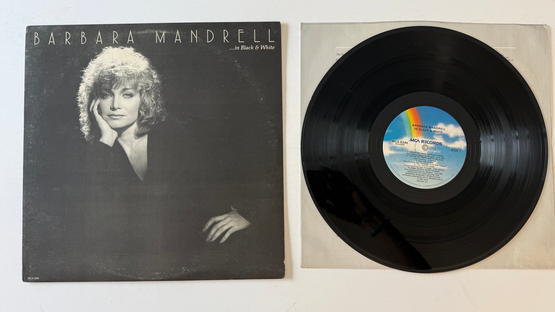 Barbara Mandrell In Black & White Used Vinyl LP VG+\VG