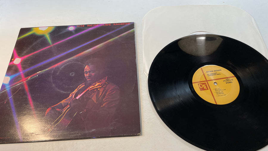 George Benson Guest Hubert Laws In Concert - Carnegie Hall Used Vinyl LP VG+\VG+