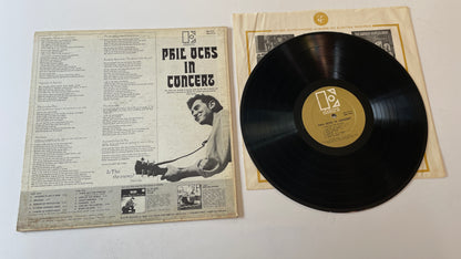 Phil Ochs In Concert Used Vinyl LP VG+\VG