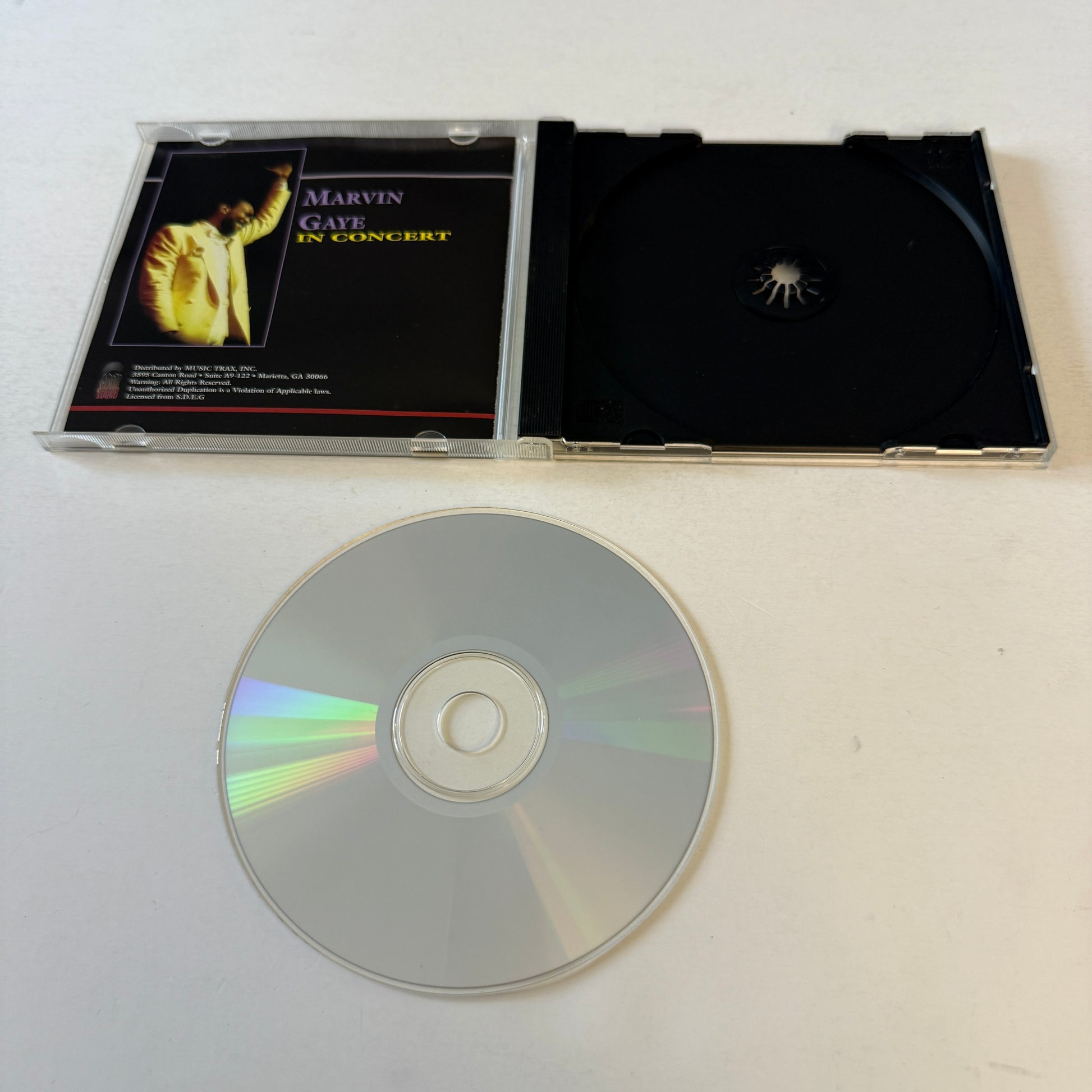 Marvin Gaye In Concert Used CD VG+\VG+