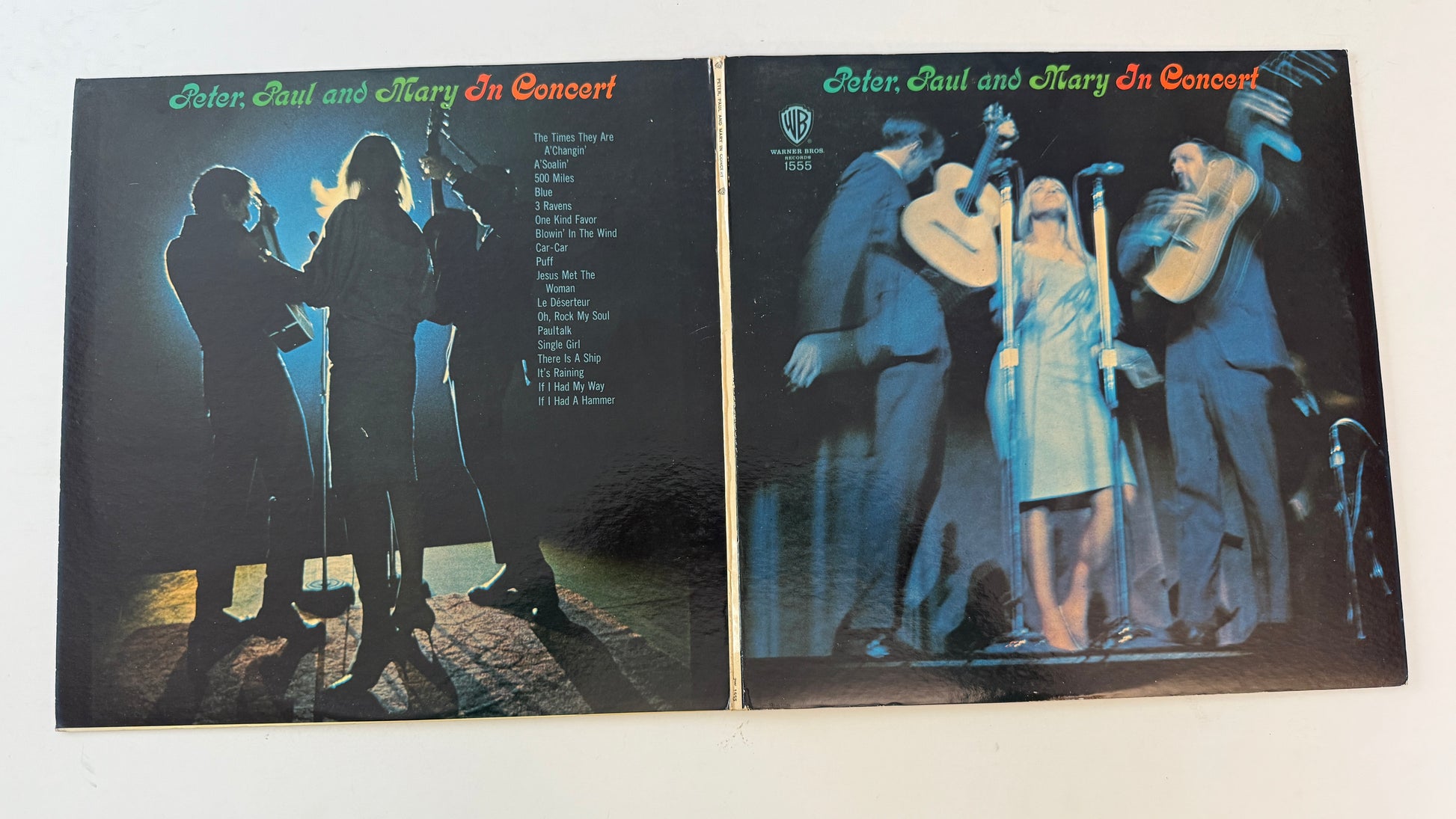 Peter, Paul & Mary In Concert Used Vinyl 2LP VG+\VG