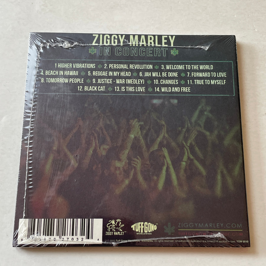 Ziggy Marley In Concert New Sealed CD M\M