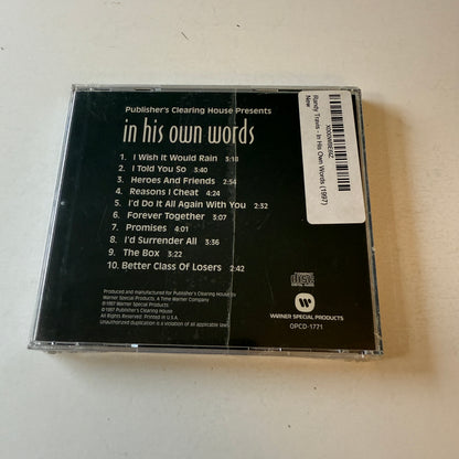 Randy Travis In His Own Words Used CD M\VG+