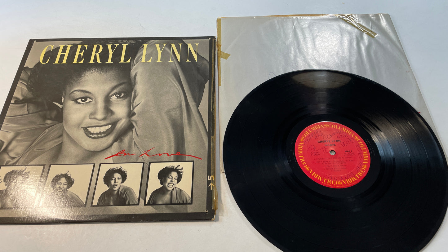 Cheryl Lynn In Love Used Vinyl LP VG+\VG