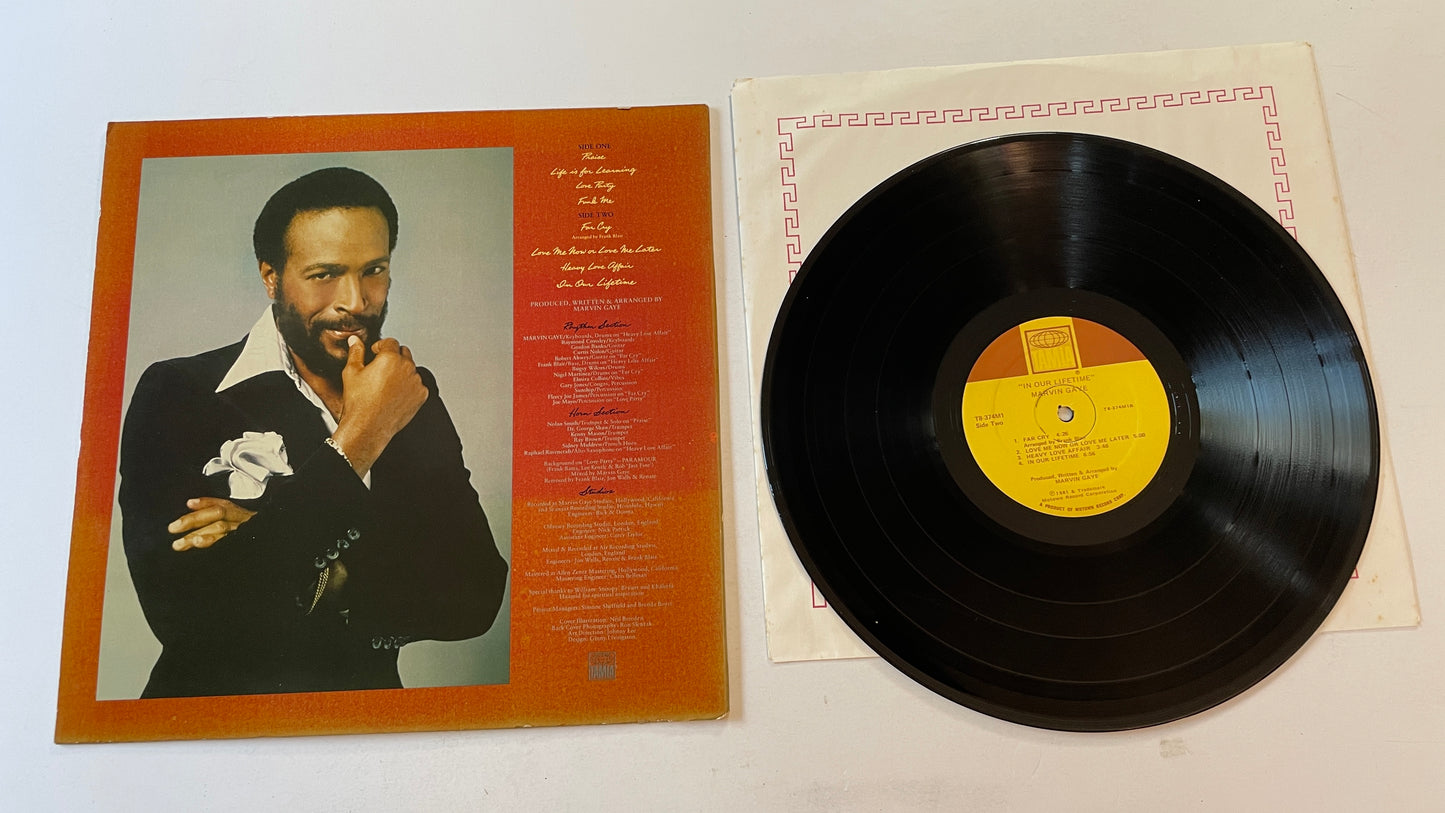 Marvin Gaye In Our Lifetime Used Vinyl LP VG+\VG+