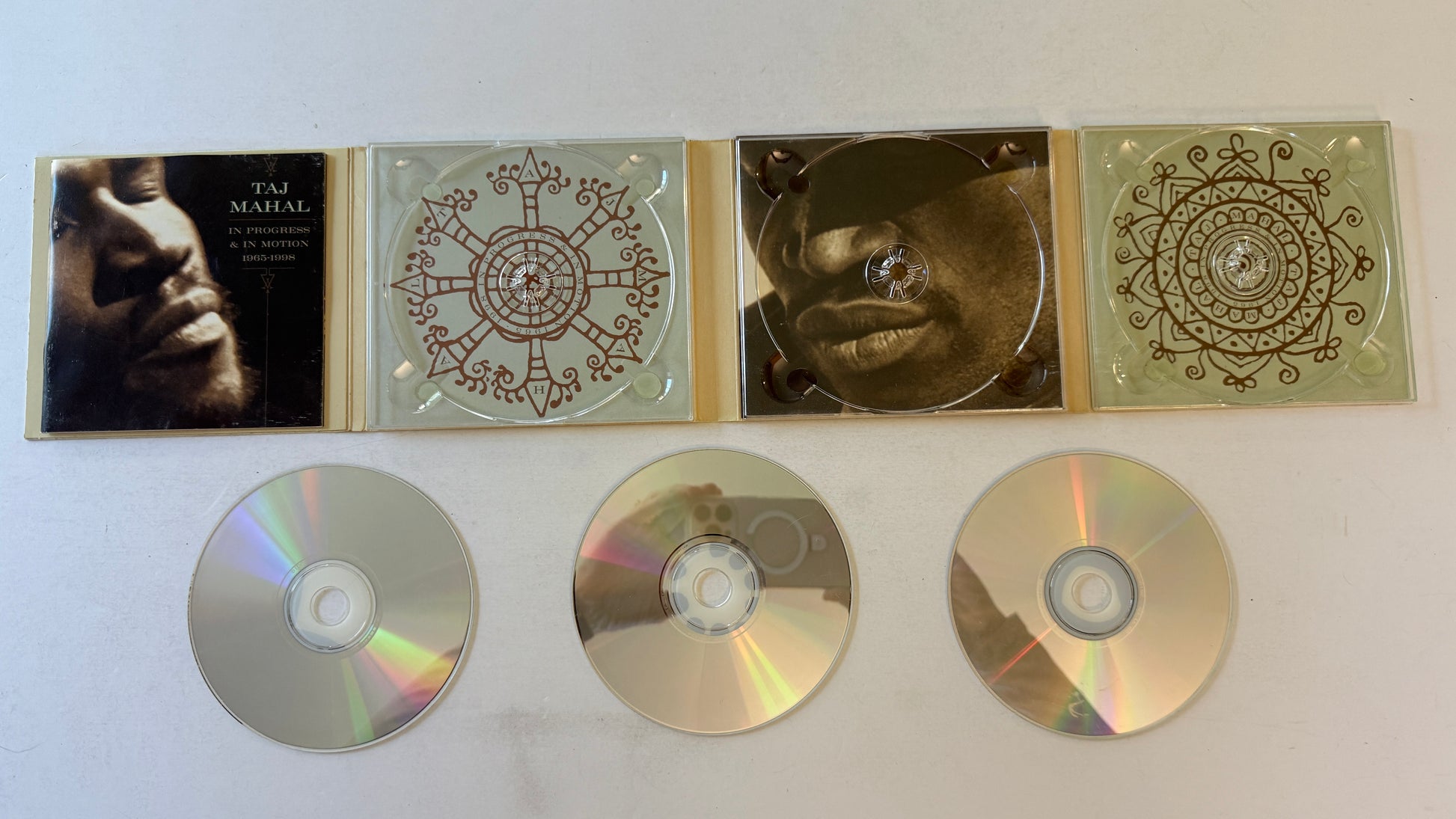 Taj Mahal In Progress & In Motion 1965-1998 Used 3CD VG+\VG