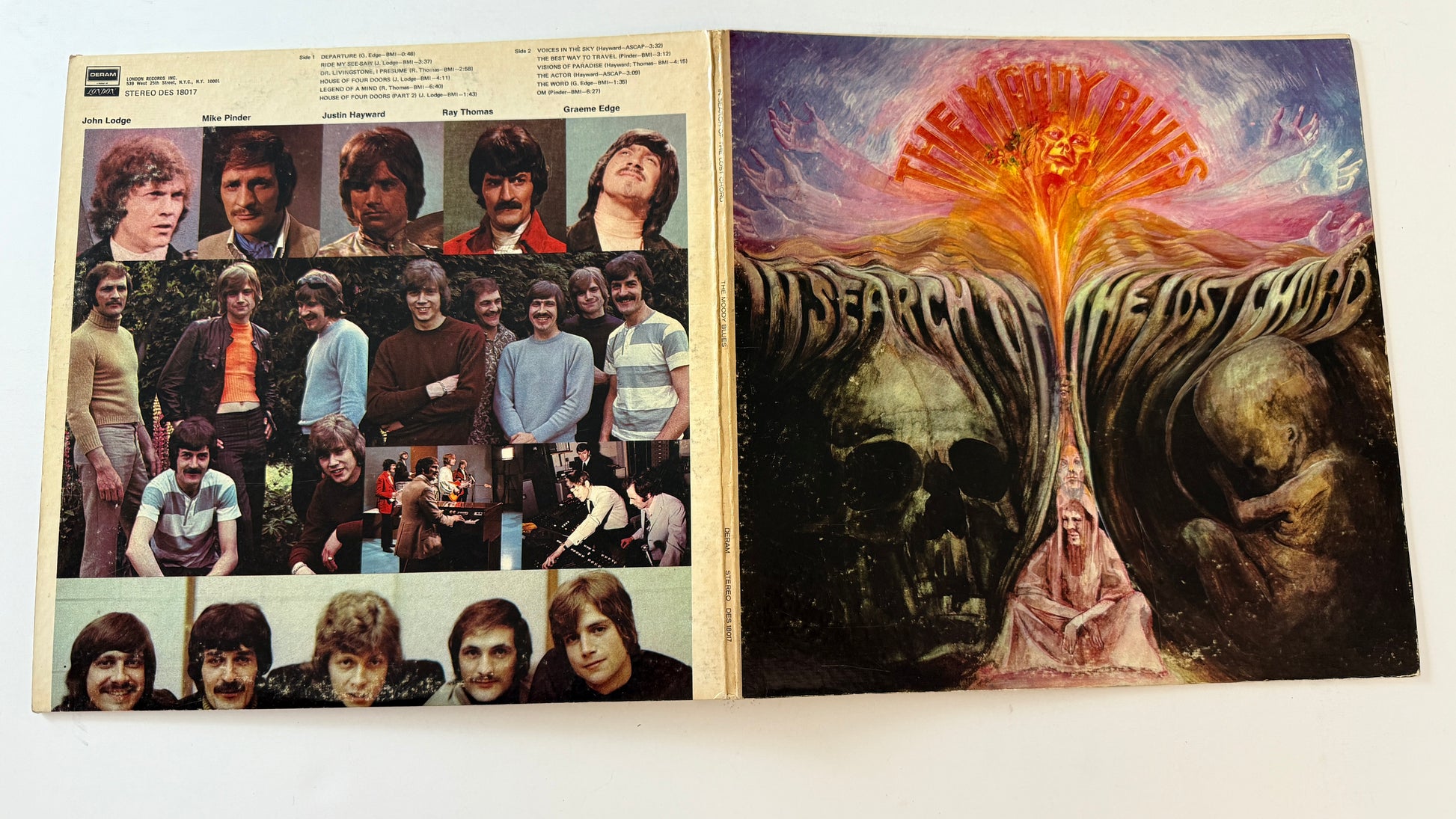 The Moody Blues In Search Of The Lost Chord Used Vinyl LP VG+\VG