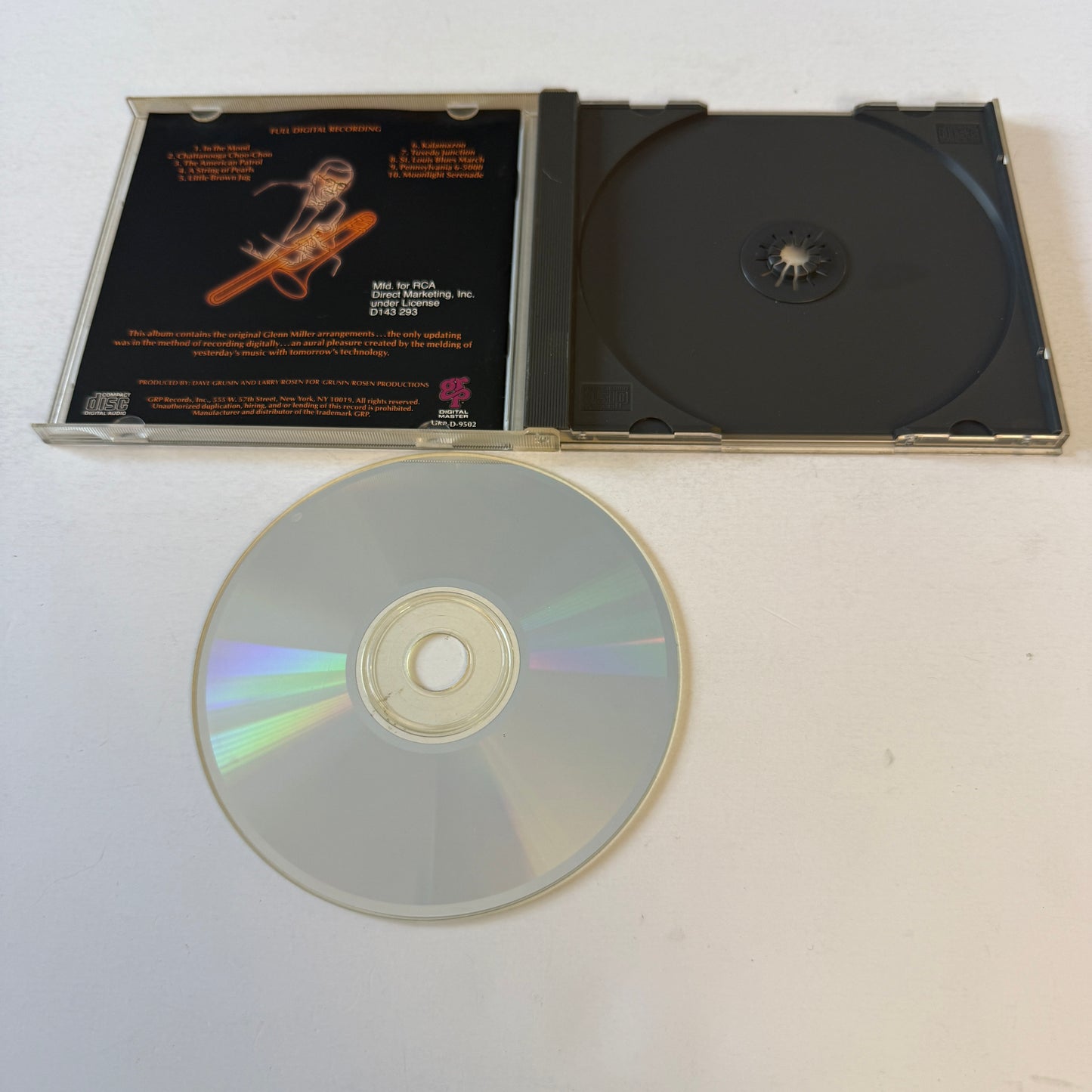 The Glenn Miller Orchestra In The Digital Mood Used CD VG\VG