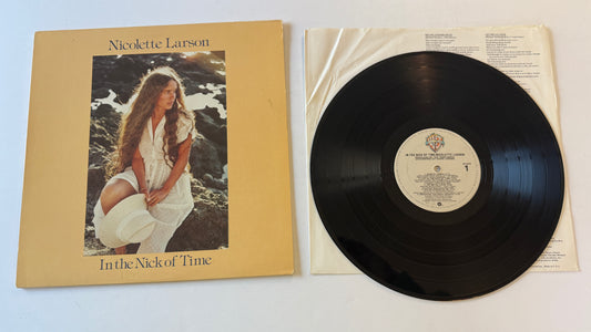 Nicolette Larson In The Nick Of Time Used Vinyl LP VG+\VG