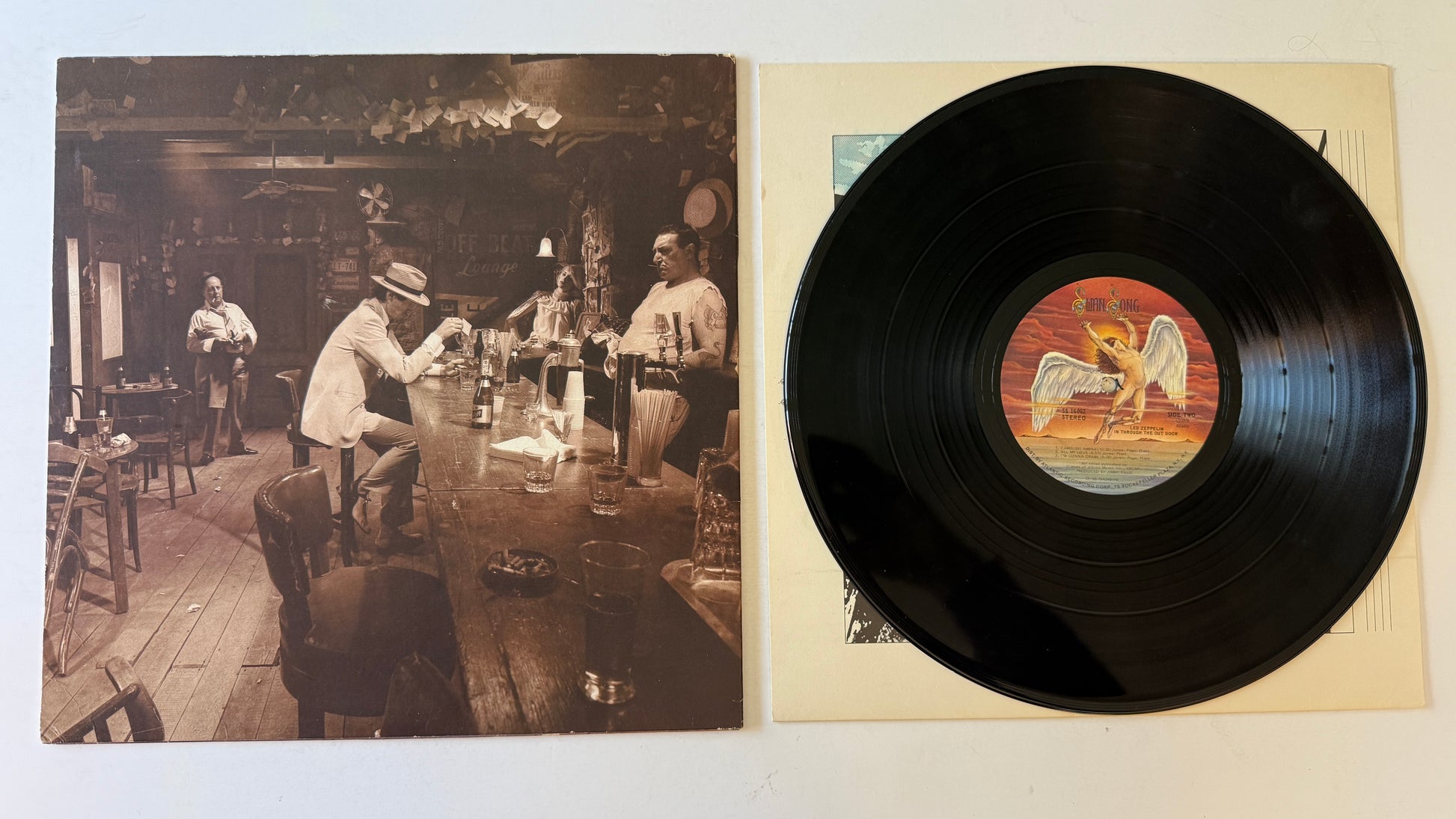 Led Zeppelin In Through The Out Door Used Vinyl LP VG+\VG