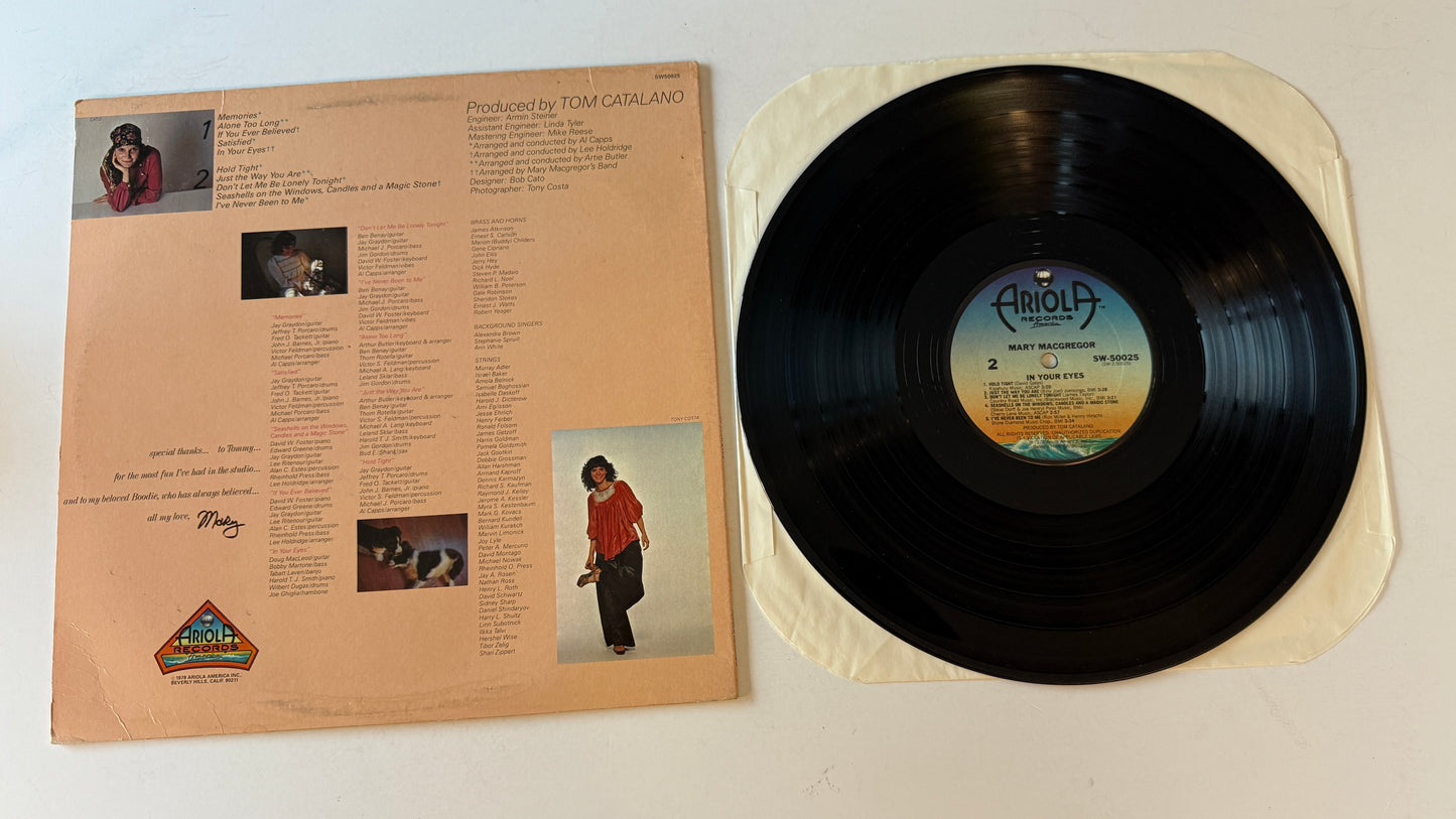 Mary MacGregor In Your Eyes Used Vinyl LP VG+\VG