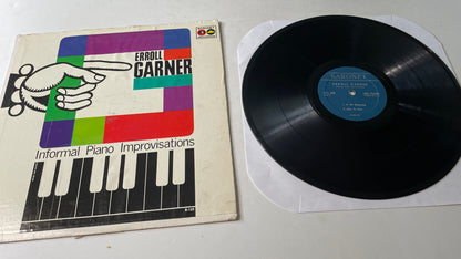 Erroll Garner Informal Piano Improvisations Used Vinyl LP VG+\G