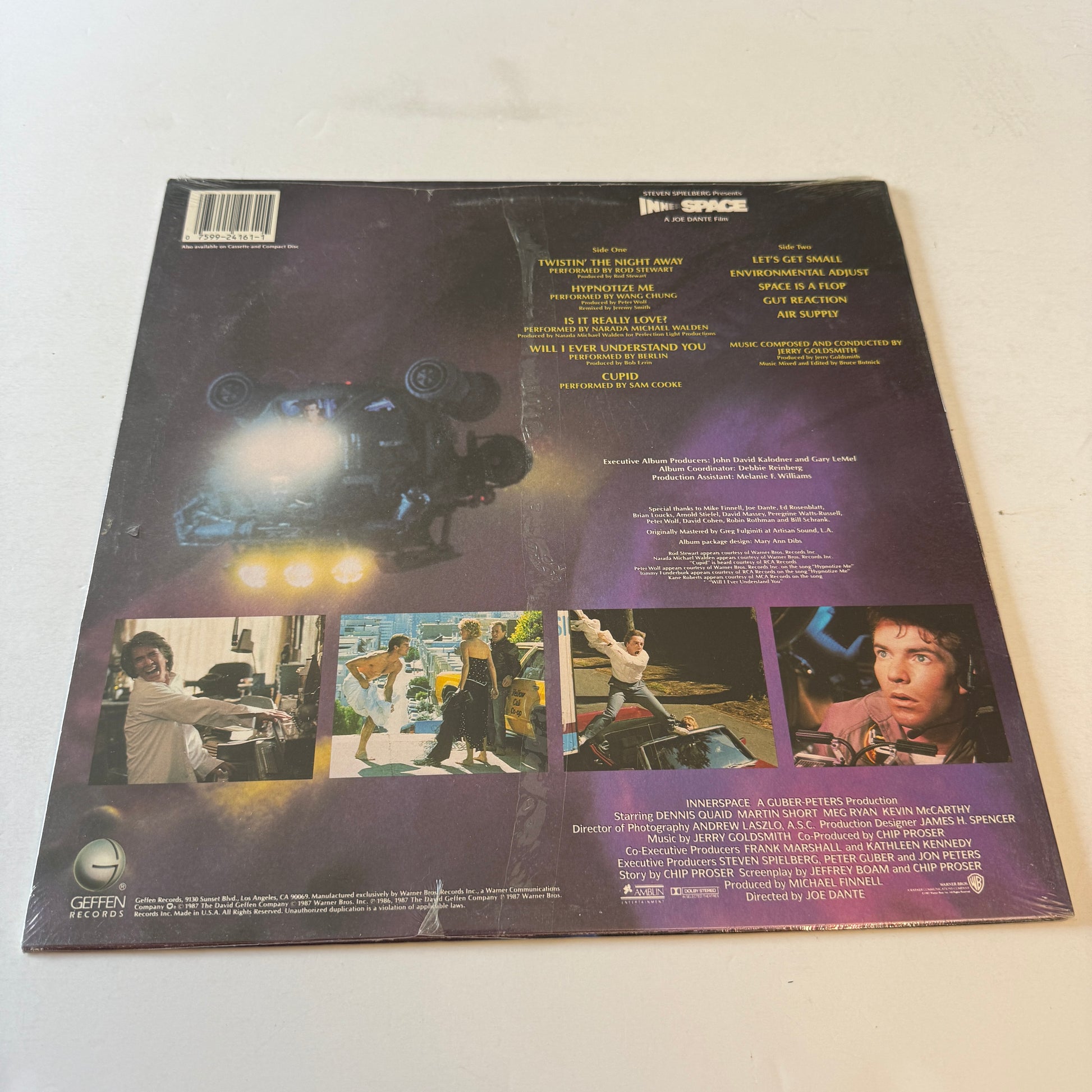 Jerry Goldsmith Innerspace (Original Motion Picture Soundtrack) Used Vinyl LP VG\NM