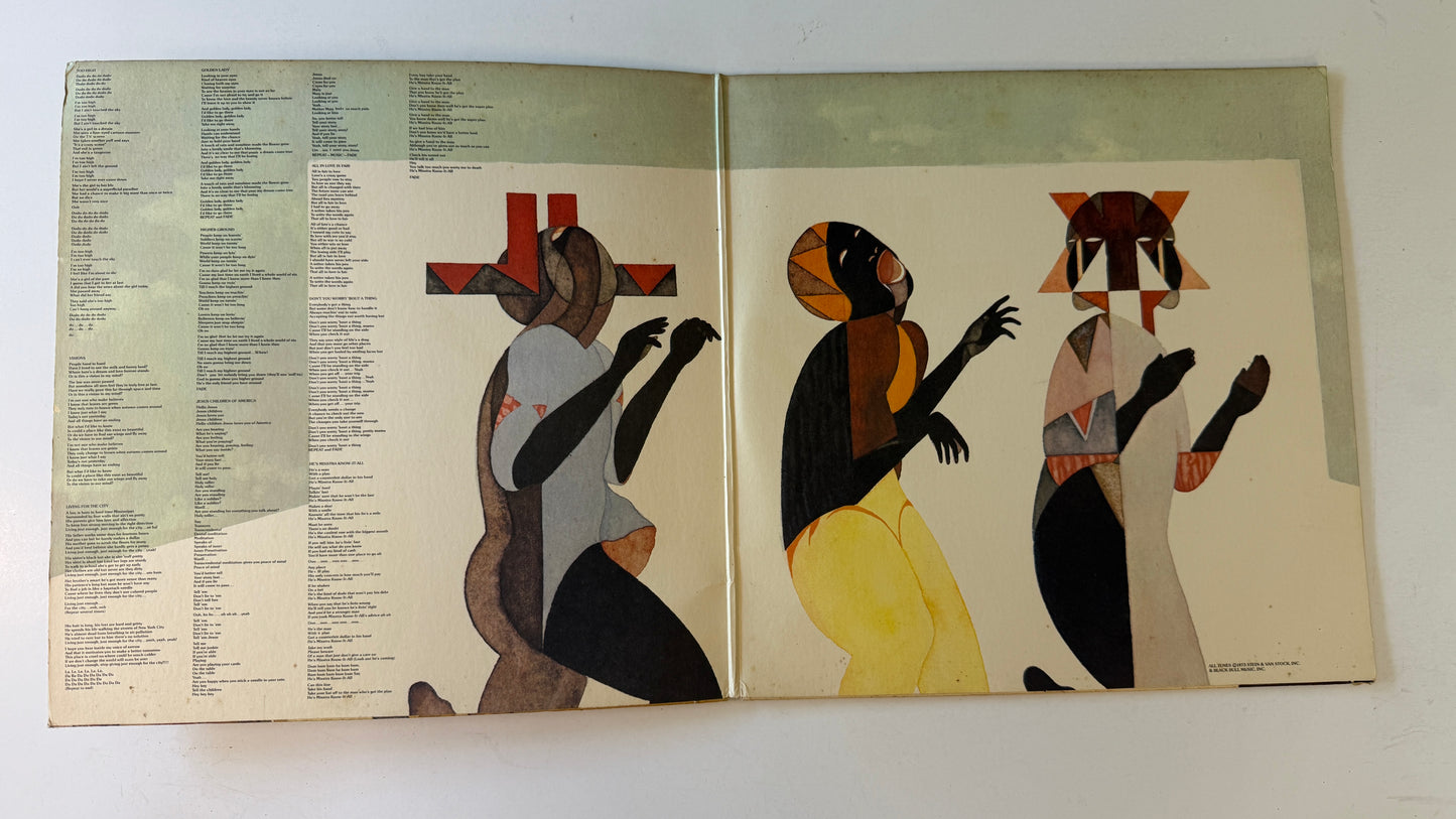 Stevie Wonder Innervisions Used Vinyl LP VG+\VG