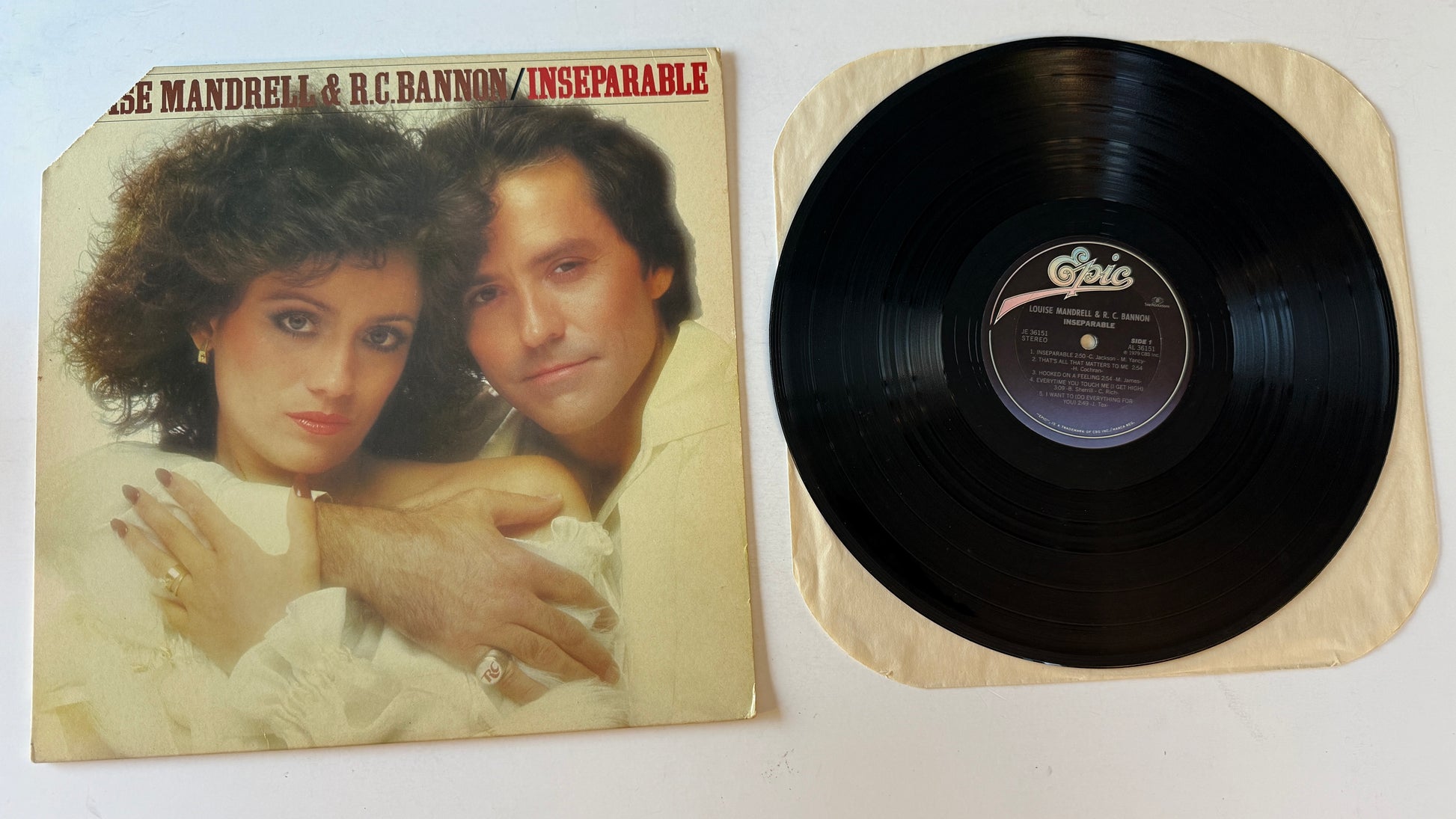 Louise Mandrell Inseparable Used Vinyl LP VG+\VG