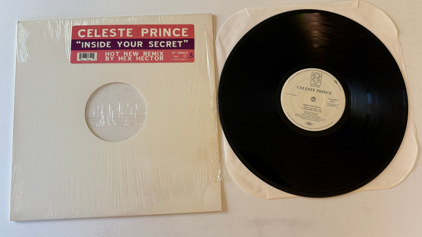 Celeste Prince Inside Your Secret 12" Used Vinyl Single VG+\VG+