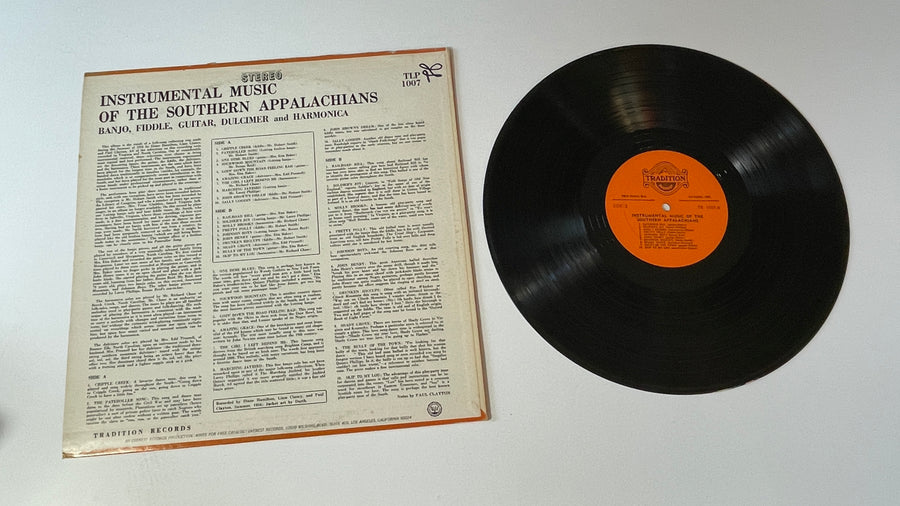 Various Instrumental Music Of The Southern Appalachians Used Vinyl LP VG+\VG