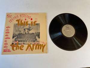 Irving Berlin This Is The Army Used Vinyl LP VG+\VG