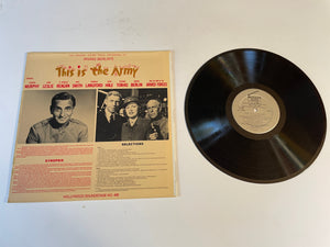 Irving Berlin This Is The Army Used Vinyl LP VG+\VG