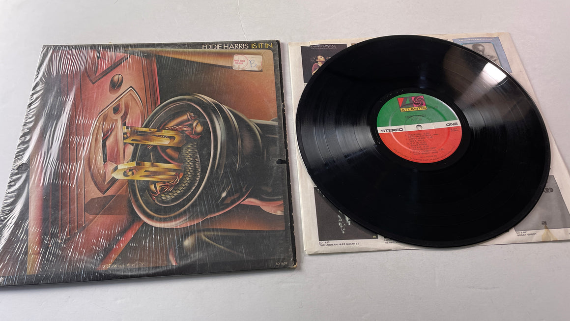 Eddie Harris Is It In Used Vinyl LP VG+\VG+
