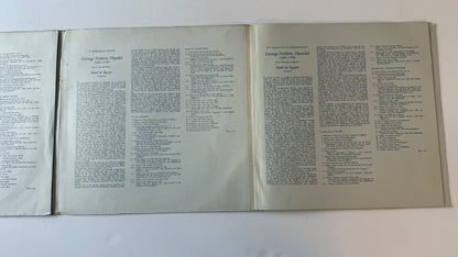 Georg Friedrich Händel Israel In Egypt Used Vinyl 2LP VG+\VG