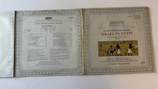 Georg Friedrich Händel Israel In Egypt Used Vinyl 2LP VG+\VG