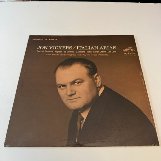 Jon Vickers Italian Arias Used Vinyl LP M\NM