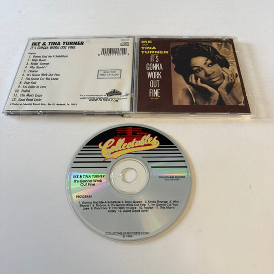 Ike & Tina Turner It's Gonna Work Out Fine Used CD VG+\VG