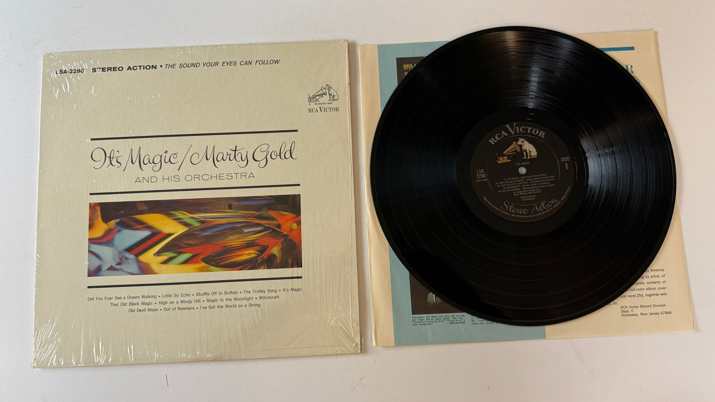 Marty Gold And His Orchestra It's Magic Used Vinyl LP VG+\VG+