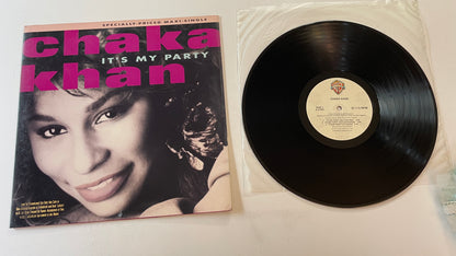 Chaka Khan It's My Party 12" Used Vinyl Single VG+\VG