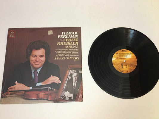 Itzhak Perlman Plays Fritz Kreisler Volume 3 Used Vinyl LP VG+\VG+