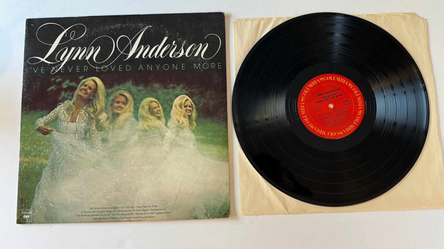 Lynn Anderson I've Never Loved Anyone More Used Vinyl LP VG+\VG