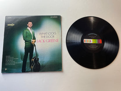 Jack Greene What Locks The Door Used Vinyl LP VG+\G+